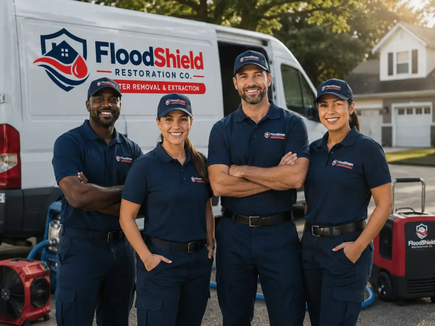 Flood Damage Restoration company in Bladensburg, OH